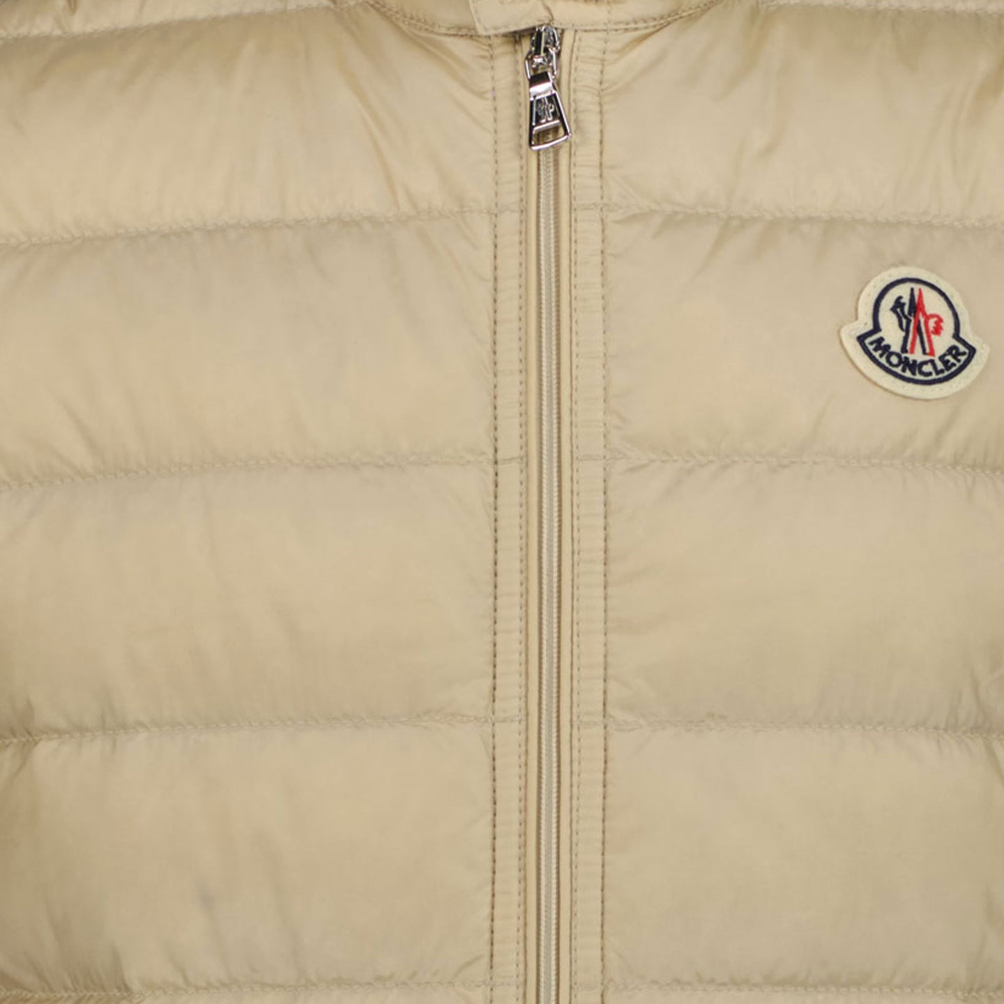 Moncler Gui Kinder Jongens Bodywarmer In Beige