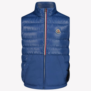 Moncler Apatou Kids Boys Bodywarmer  Blue