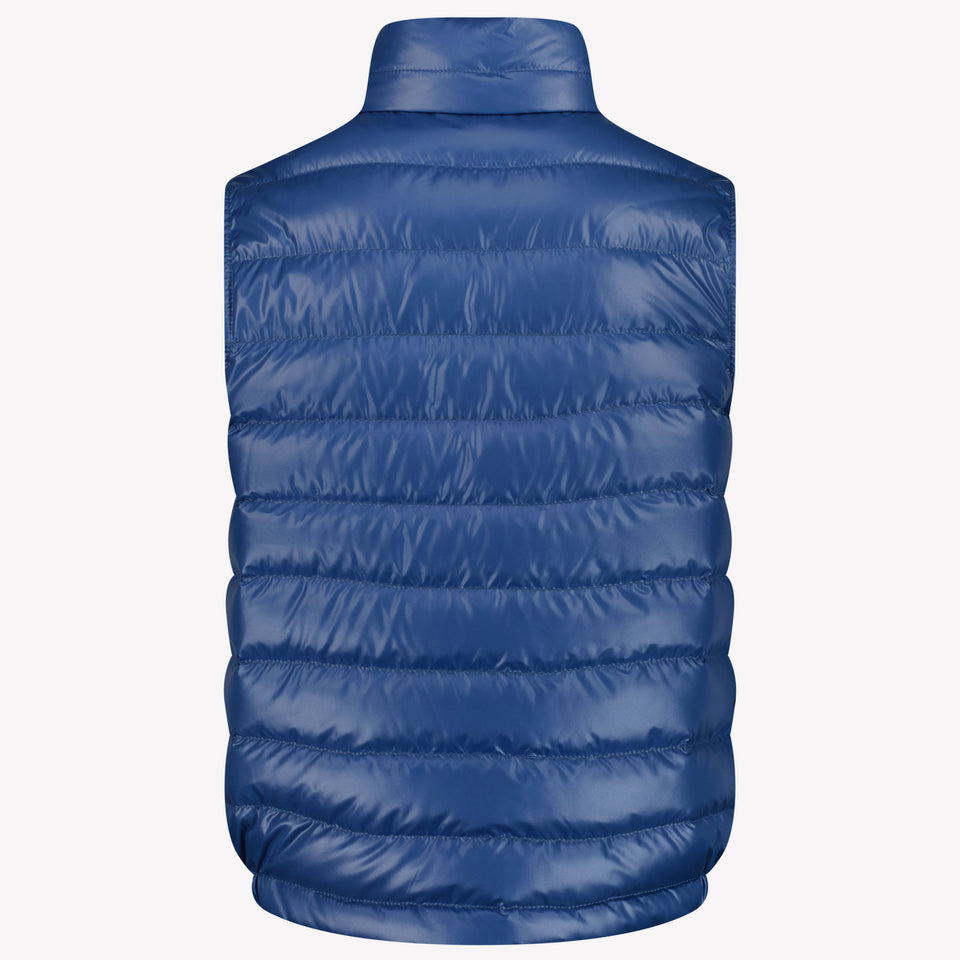 Moncler Apatou Kids Boys Bodywarmer in Blue