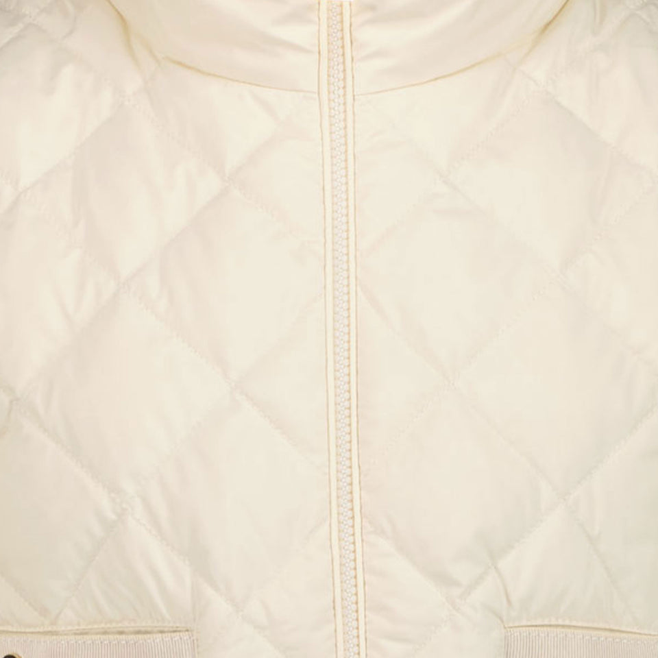 Moncler Philanta Kinder Meisjes Tussenjas In Off White