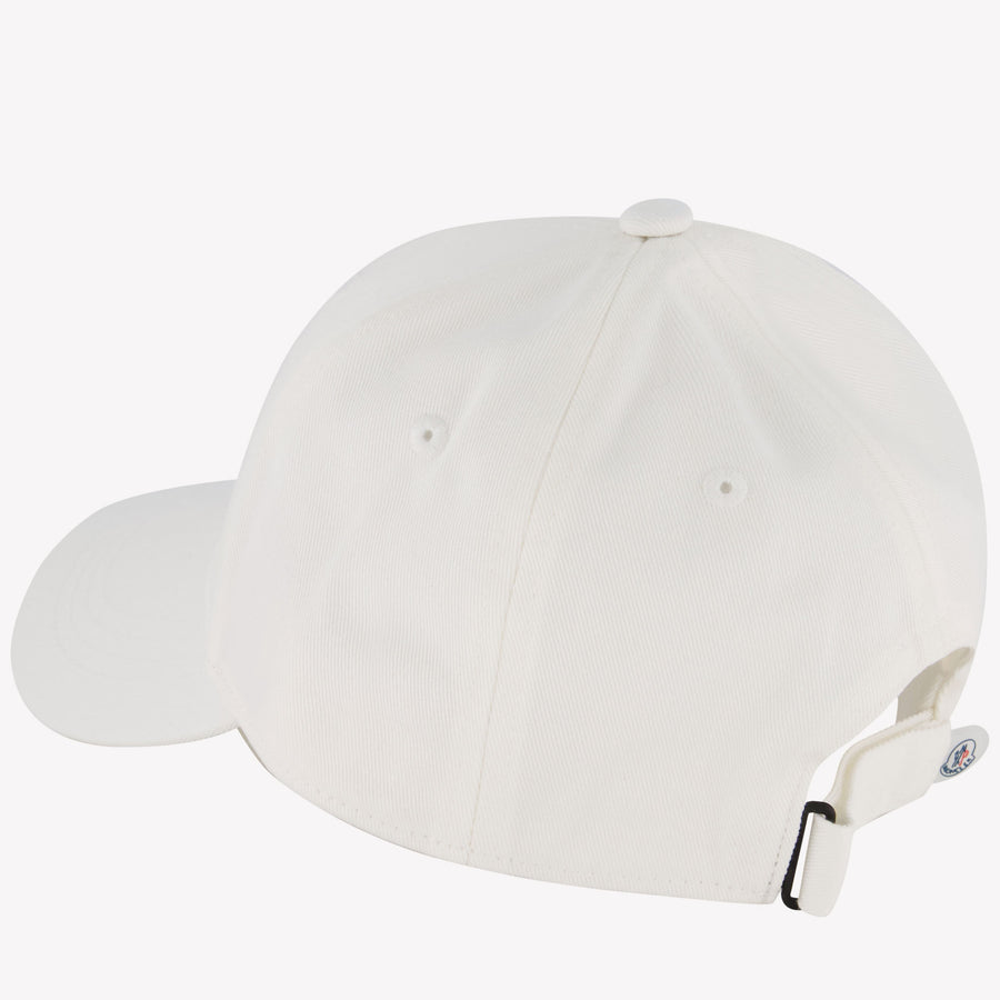 Moncler Kids Unisex Cap  White