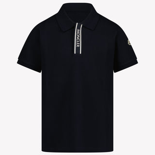 Moncler Kinder Jongens Polo In Navy