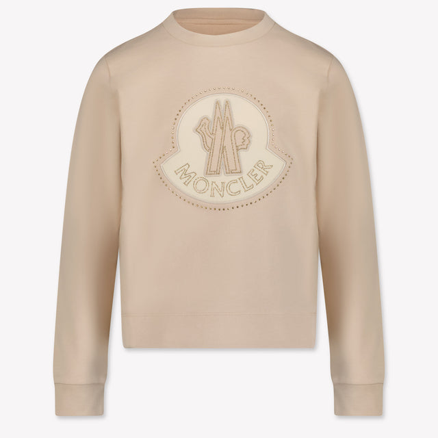 Moncler Kids Girls Sweater Light Pink