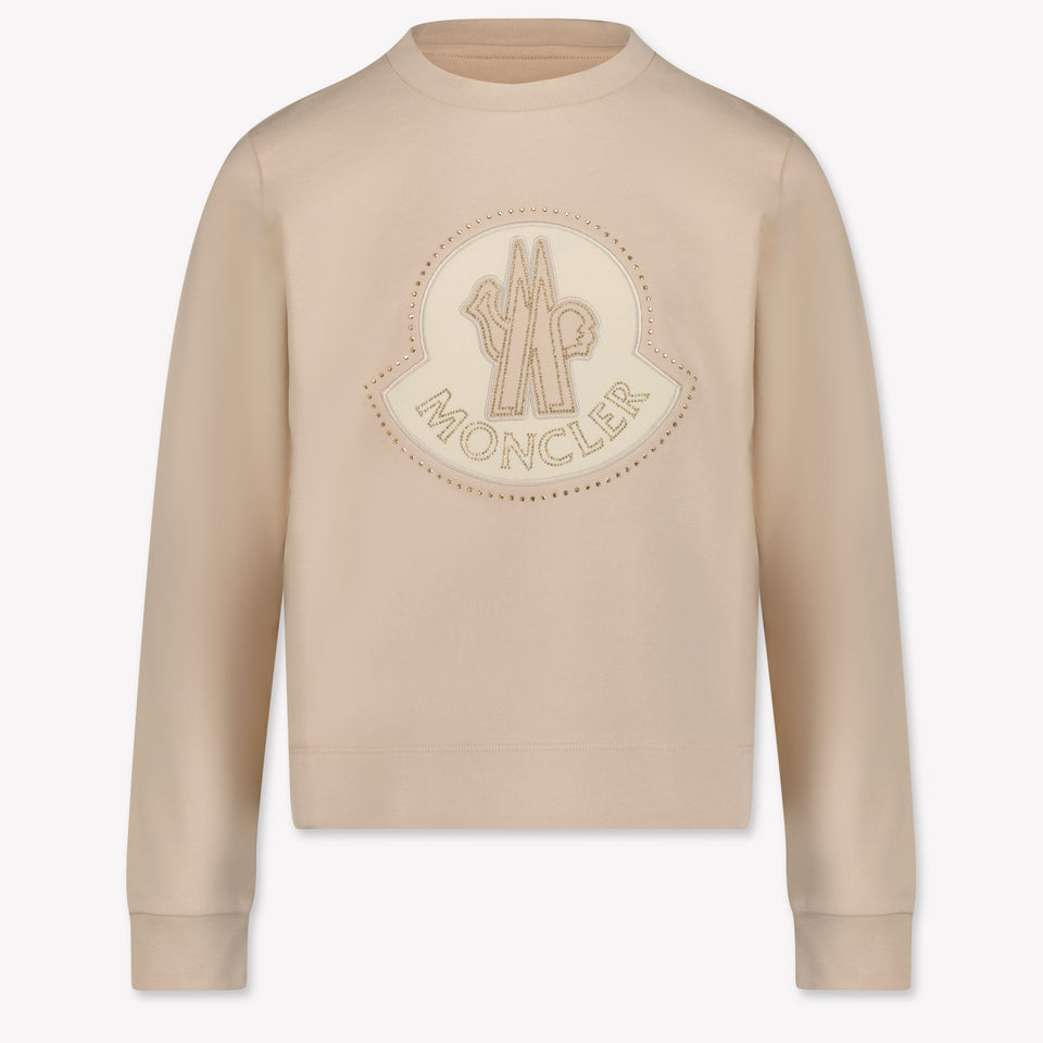 Moncler Kids Girls Sweater Light Pink