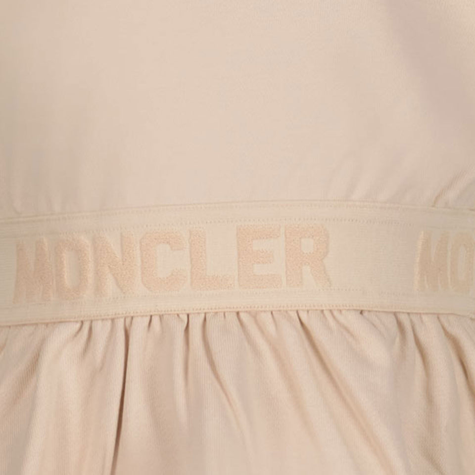 Moncler Kids Girls Dress Light Pink