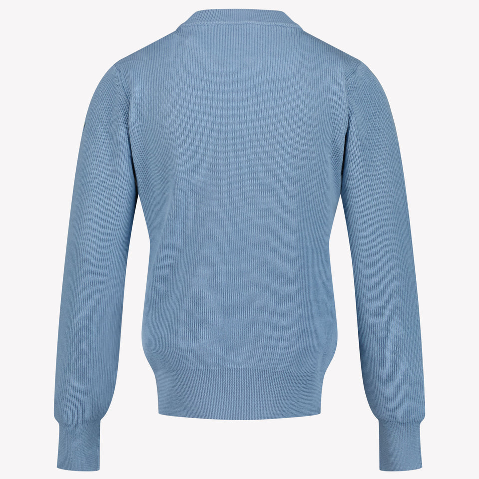 Moncler Kids Boys Sweater in Light Blue