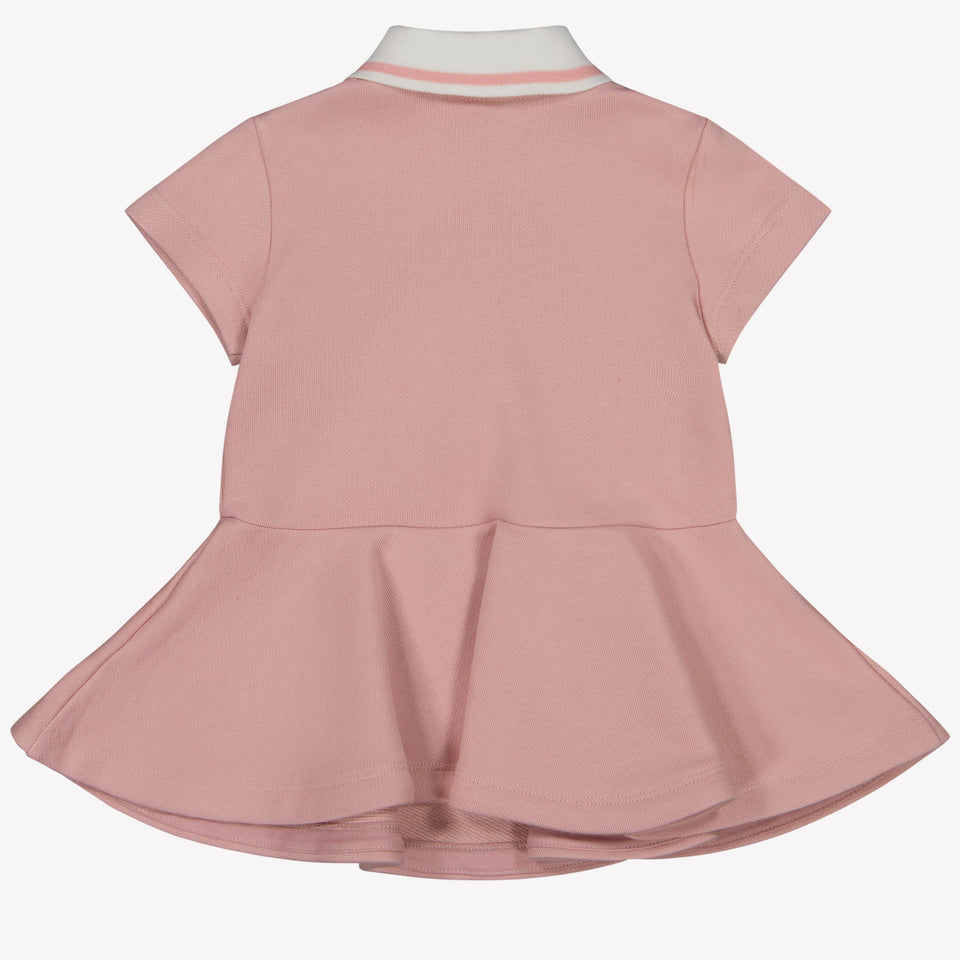 Fendi Baby Girls Dress In Light Pink