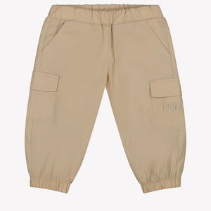 Fendi Baby Boys Trousers  Light Beige