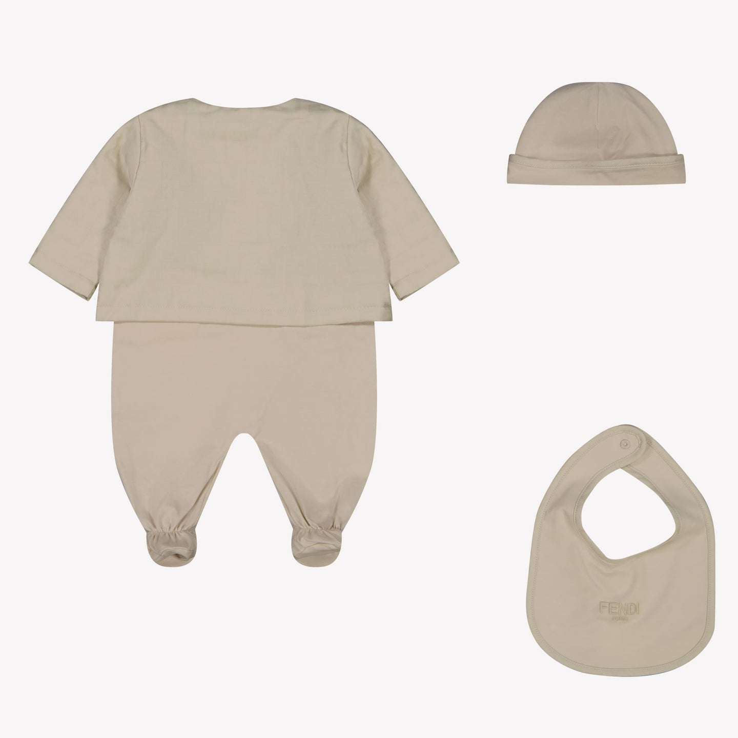 Fendi Baby Unisex Boxpakje In Beige