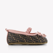 Fendi Baby Girls Shoes In Black