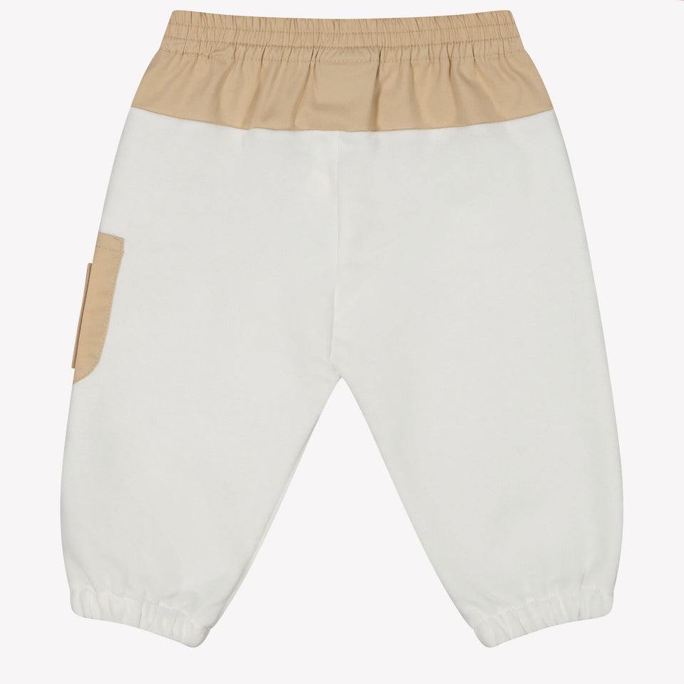 Fendi Baby Boys Trousers in Beige