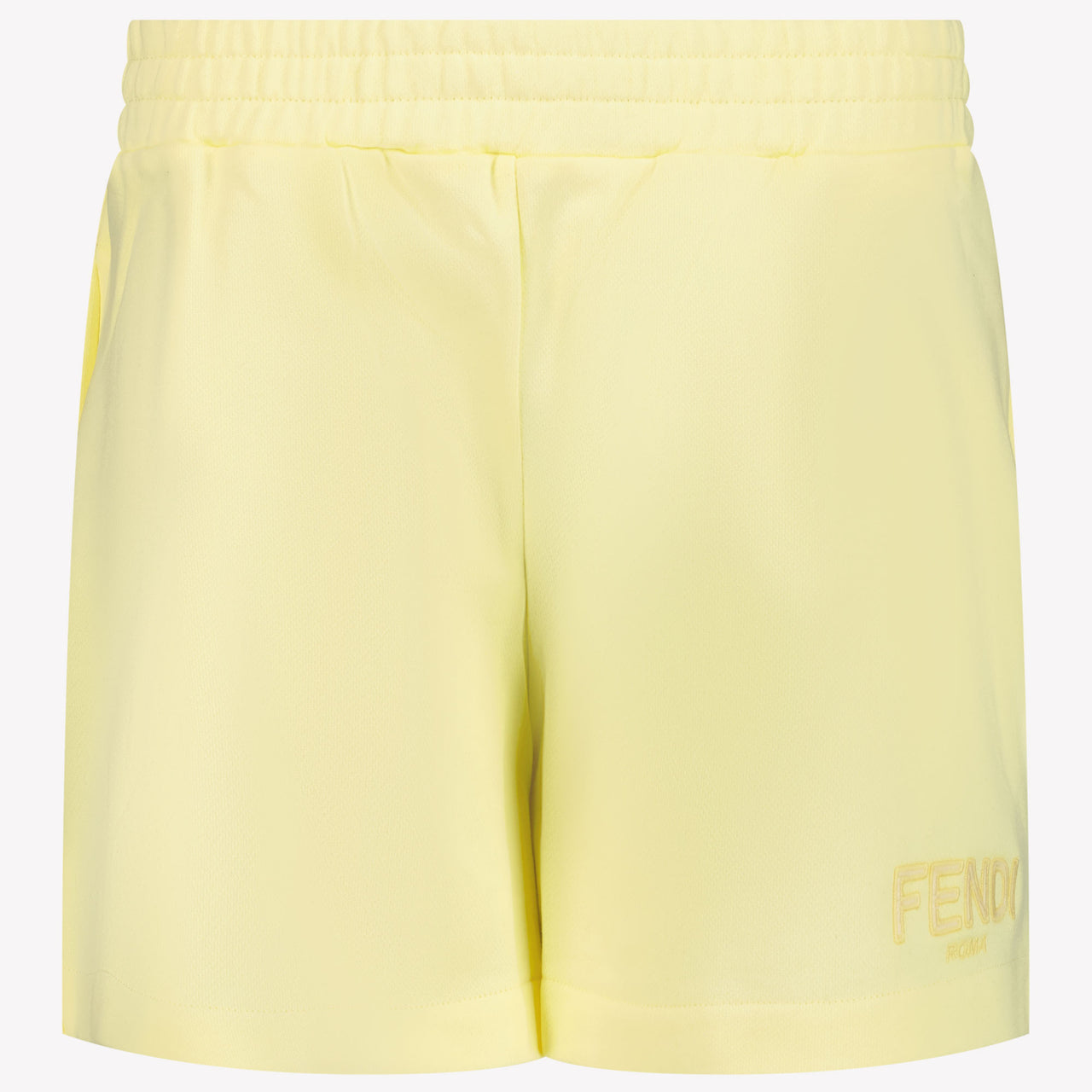 Fendi Kids Girls Shorts  Yellow