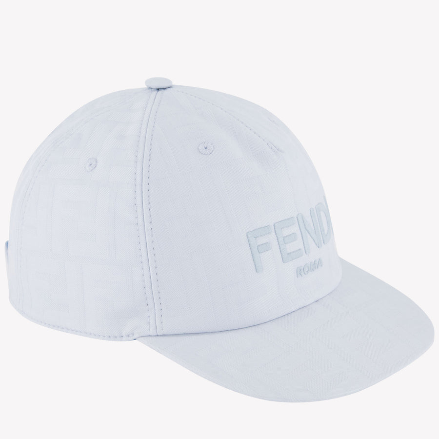 Fendi Unisex Kids Cap in Light Blue