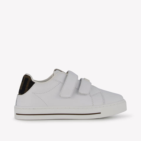 Fendi Unisex Sneakers  White