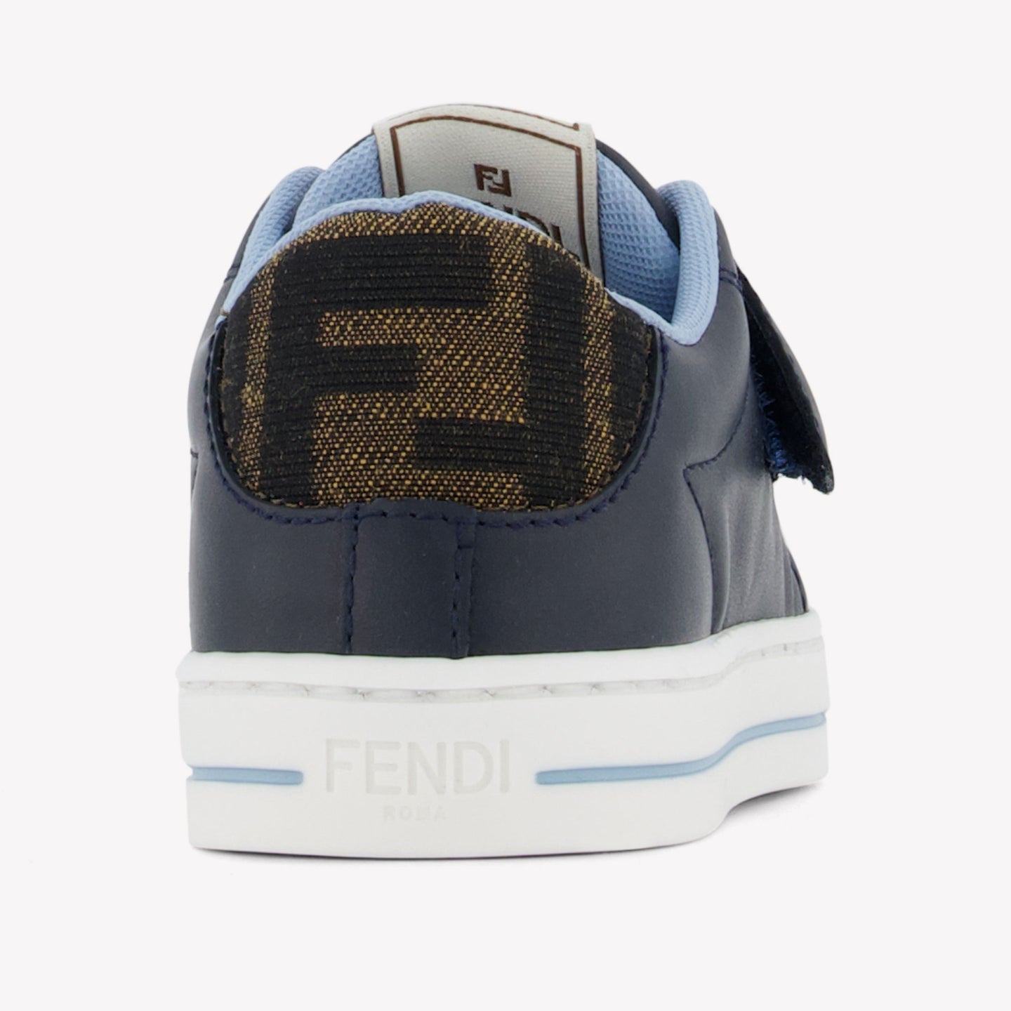 Fendi Unisex Sneakers In Navy