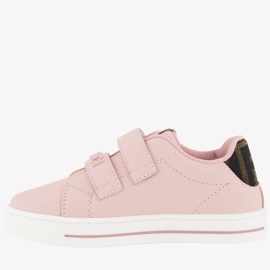 Fendi Girls Sneakers  Light Pink