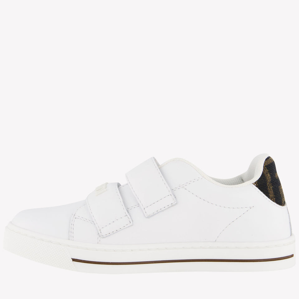 Fendi Unisex Sneakers In Wit