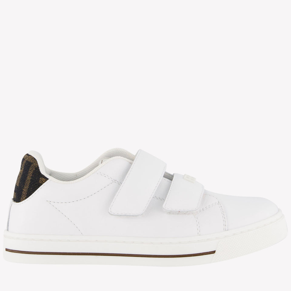 Fendi Unisex Sneakers In Wit