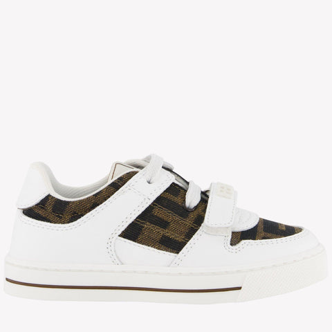Fendi Unisex Sneakers  White
