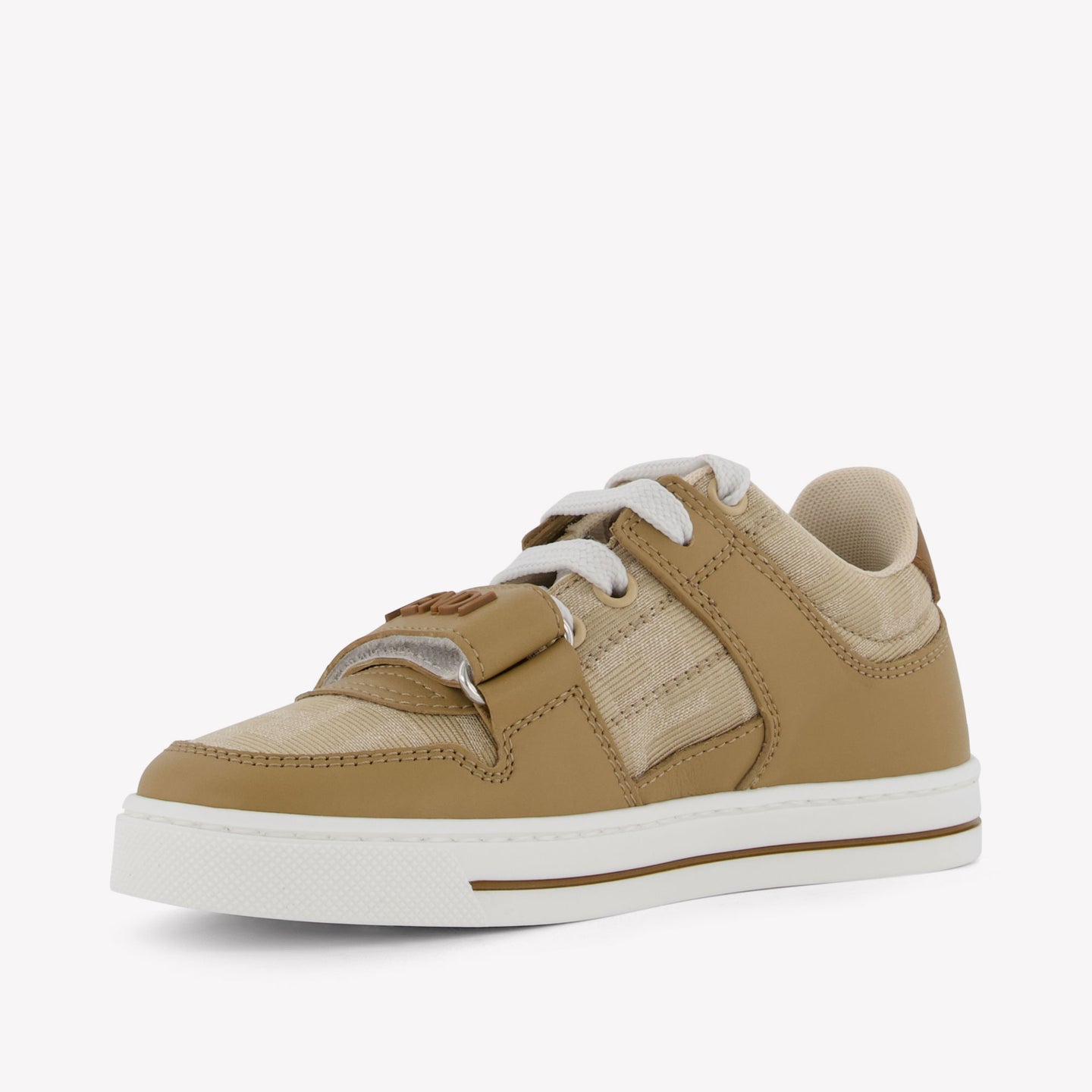 Fendi Unisex Sneakers In Beige