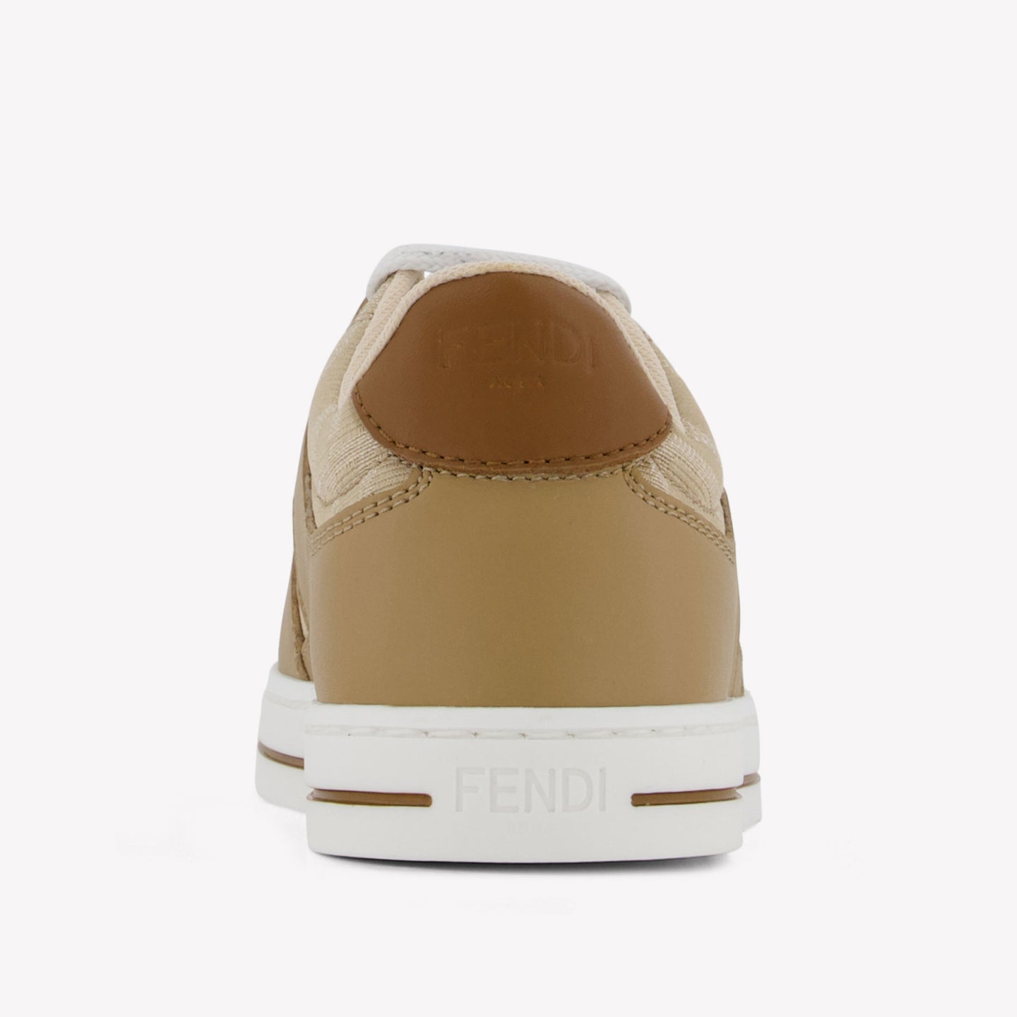 Fendi Unisex Sneakers In Beige