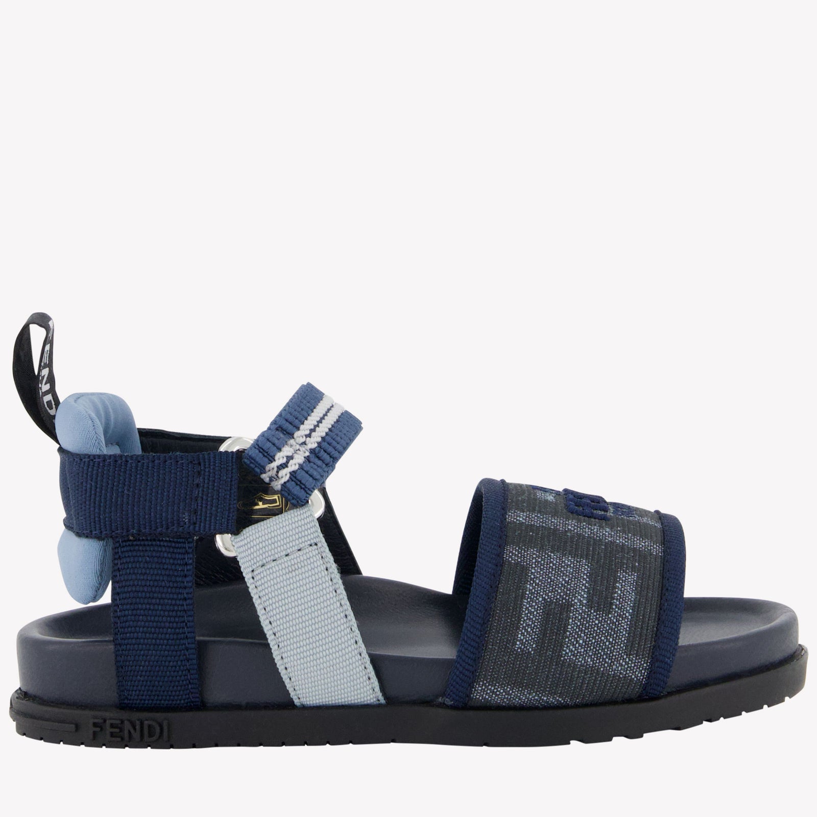 Fendi Unisex Sandals In Blue