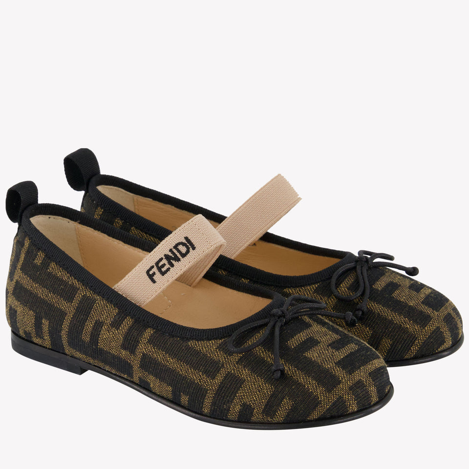 Fendi Meisjes Schoenen In Bruin