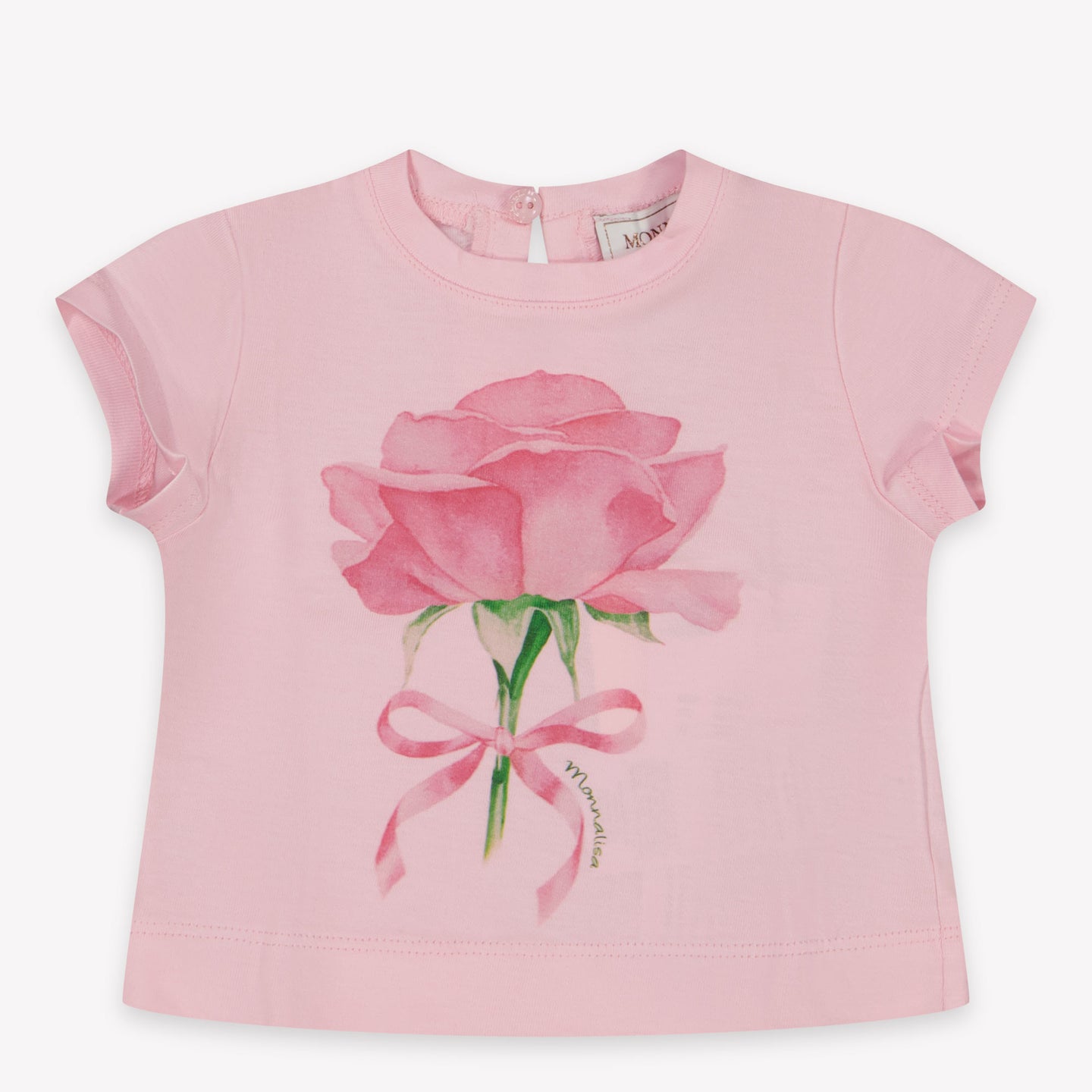 MonnaLisa Baby Girls T-Shirt in Light Pink