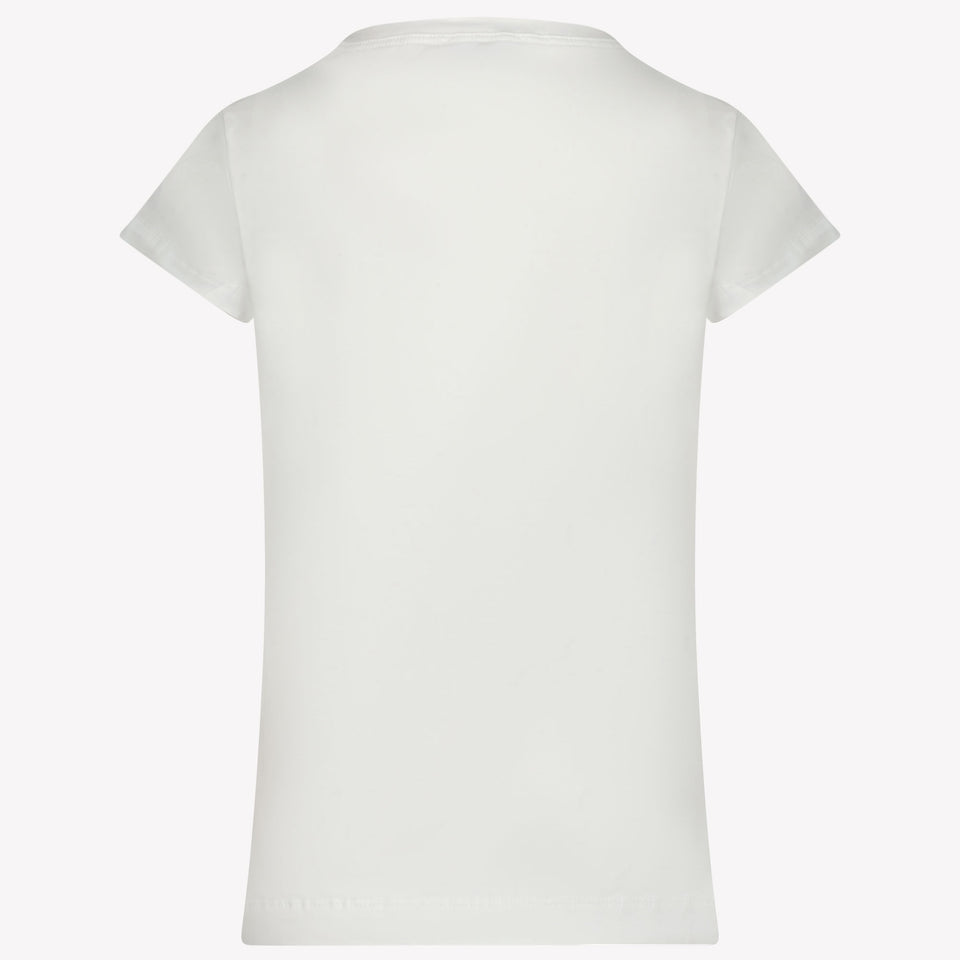 MonnaLisa Kinder Meisjes T-Shirt In Wit