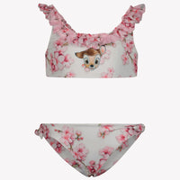 MonnaLisa Kinder Meisjes Zwemkleding in Wit