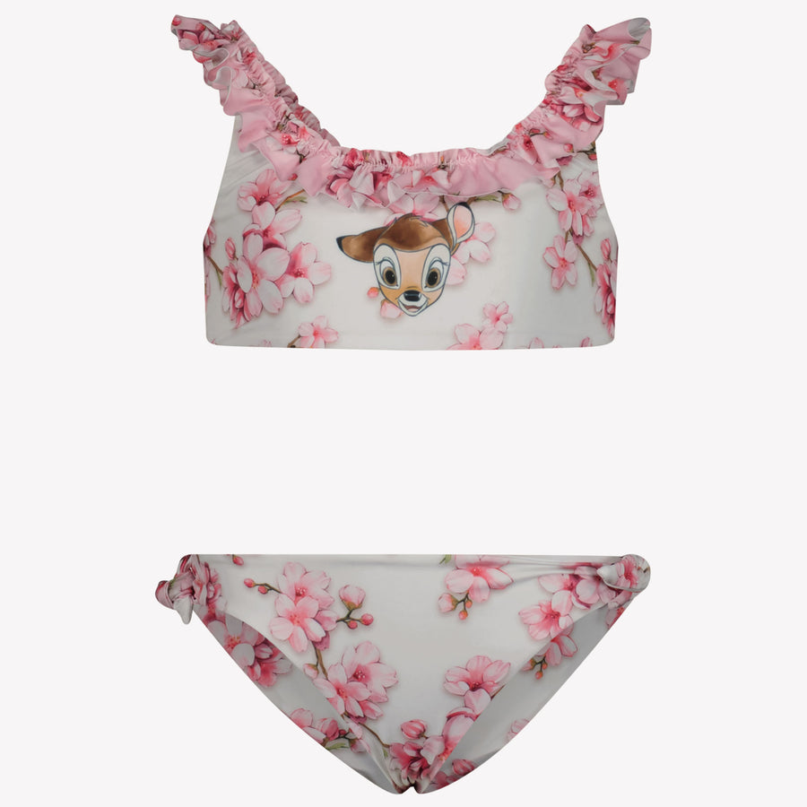 MonnaLisa Kinder Meisjes Zwemkleding in Wit