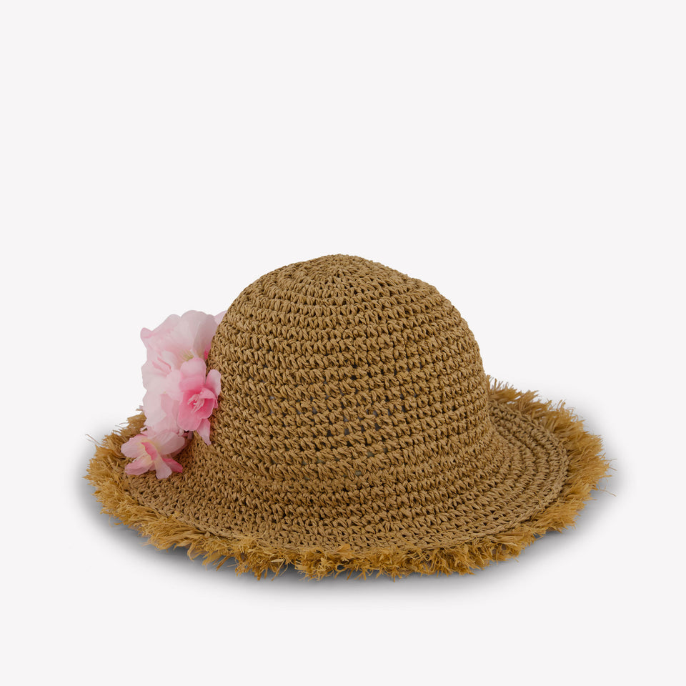 MonnaLisa Kids Girls Hat in Camel