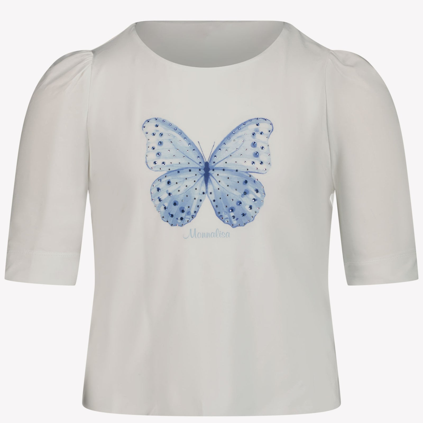 MonnaLisa Kids Girls in T-Shirt Light Blue