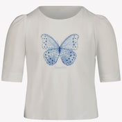 MonnaLisa Kids Girls in T-Shirt Light Blue