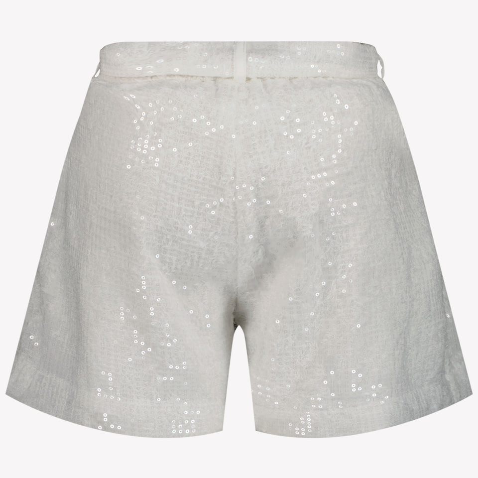 MonnaLisa Kinder Meisjes Shorts In Wit