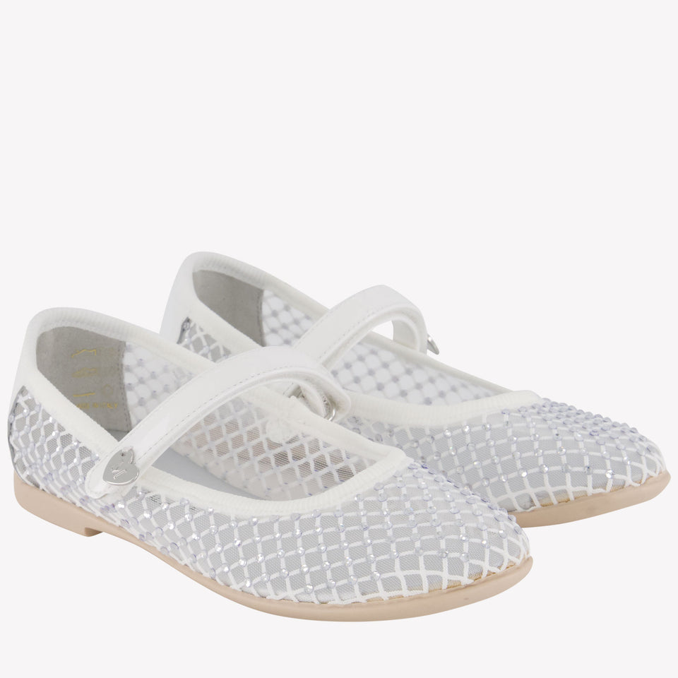 MonnaLisa Girls Shoes In White