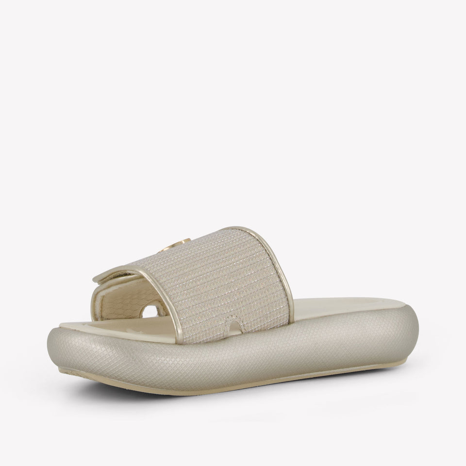 Michael Kors RAELYNN DARBY Meisjes Slippers In Goud