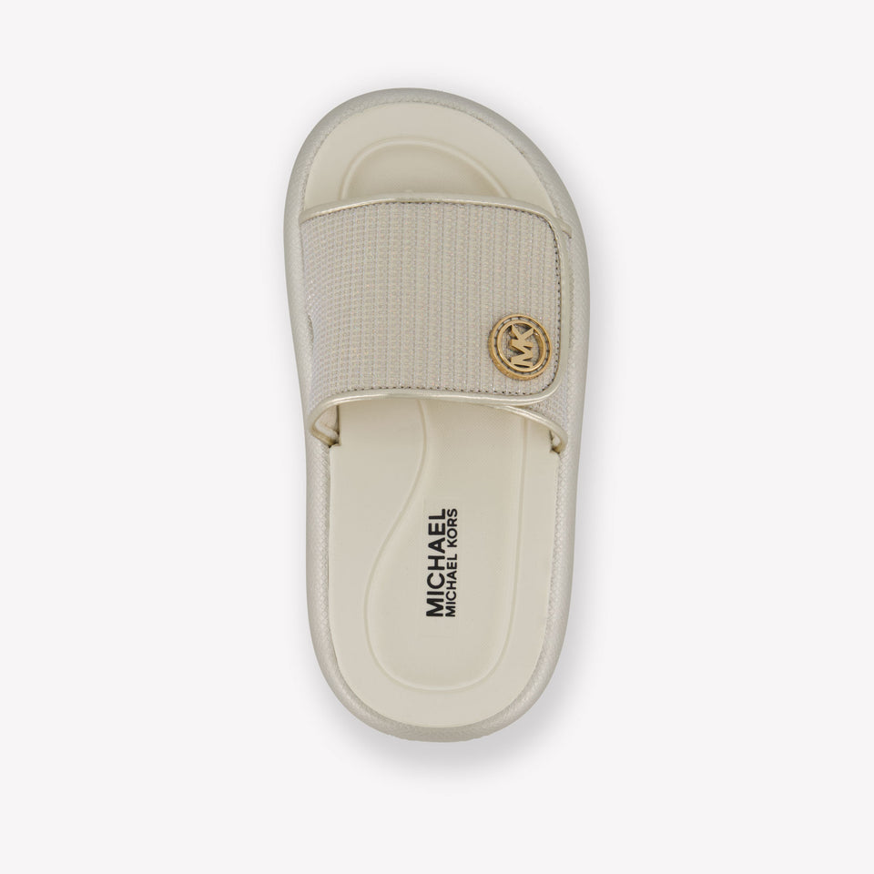 Michael Kors RAELYNN DARBY Meisjes Slippers In Goud