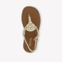 Michael Kors Jagger Riley Girls Sandals  Gold