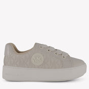 Michael Kors Jordana Audrey Girls Sneakers in OffWhite