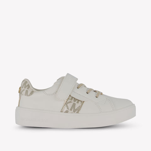 Michael Kors JEM MAXIME PS Meisjes Sneakers In Off White