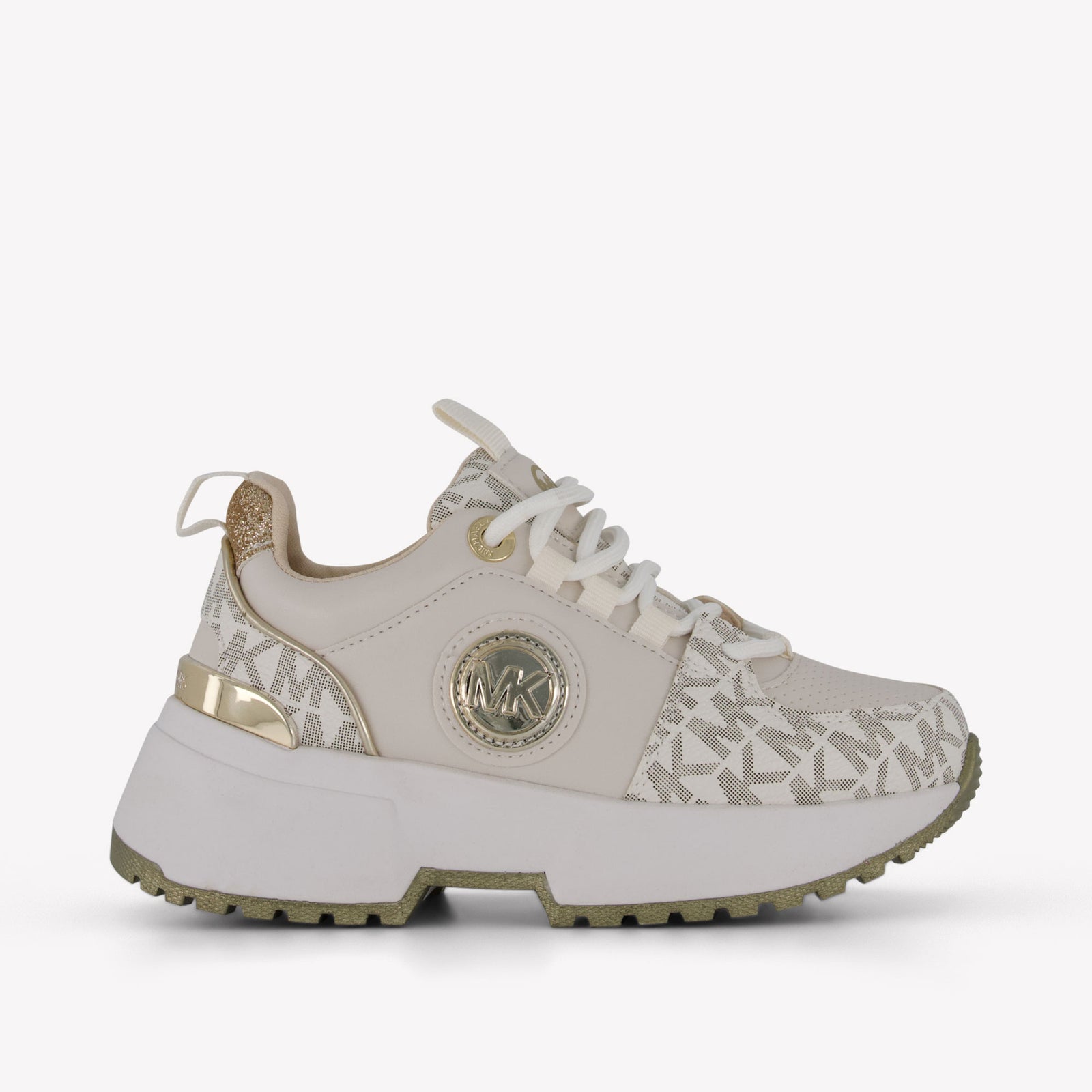 Michael Kors COSMO LOGO Meisjes Sneakers In Off White