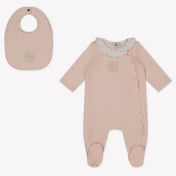 Chloe Baby Girls boxing suit in Light Pink