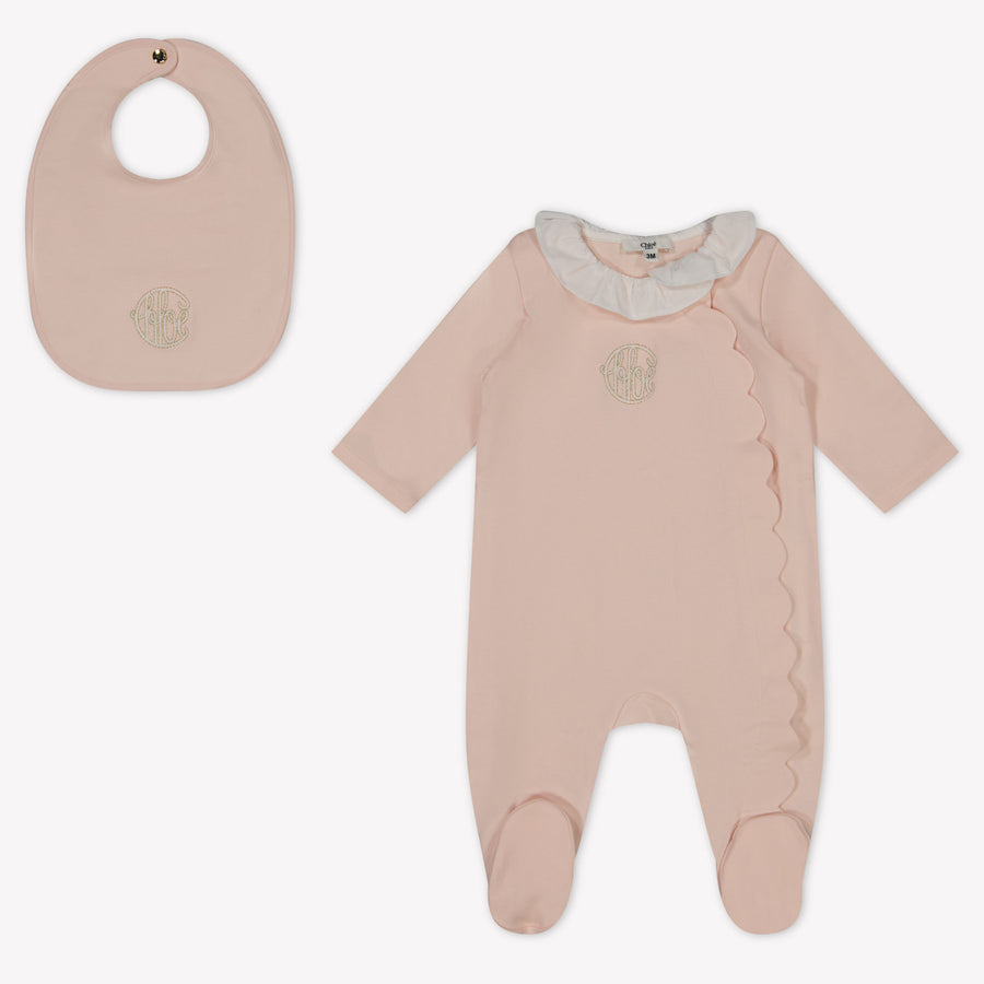 Chloe Baby Girls Boxg Suit  Light Pink