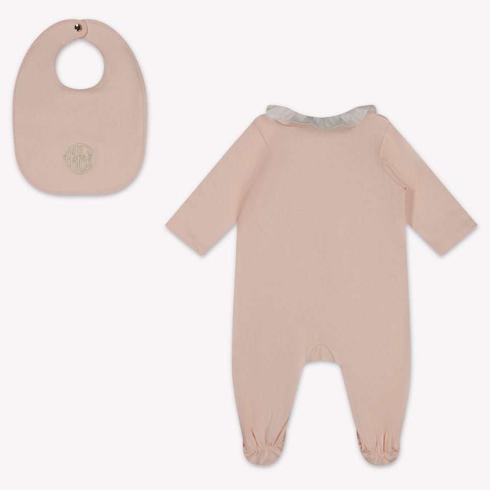 Chloe Baby Girls boxing suit in Light Pink