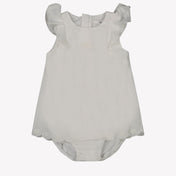 Chloe Baby Girls boxing suit in White