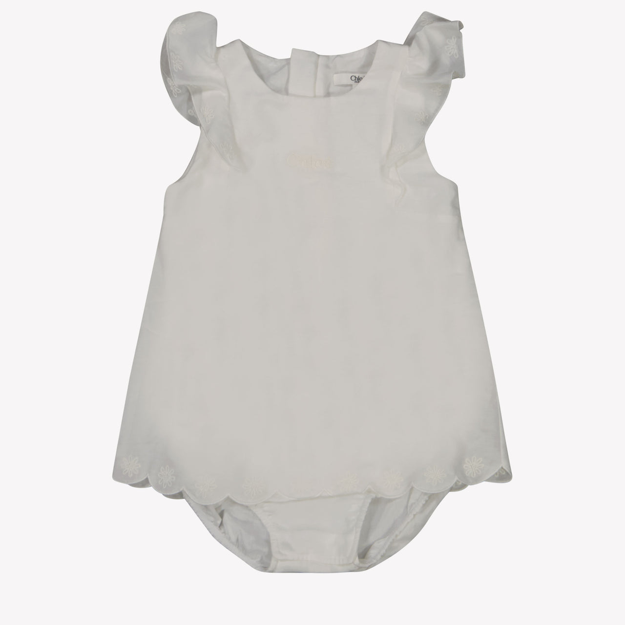 Chloe Baby Girls Boxg Suit  White