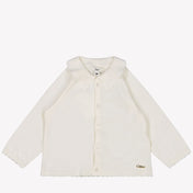 Chloe Baby Meisjes Vest In Wit