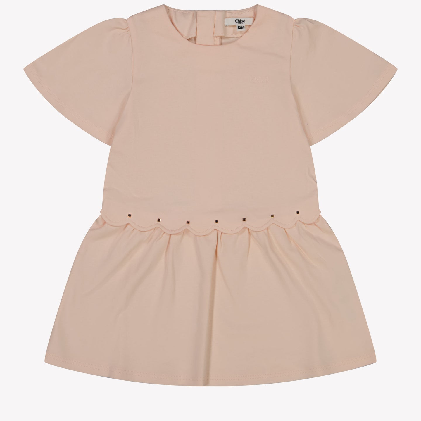 Chloe Baby Meisjes Jurk In Licht Roze