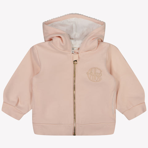 Chloe Baby Girls Cardigan in Light Pink